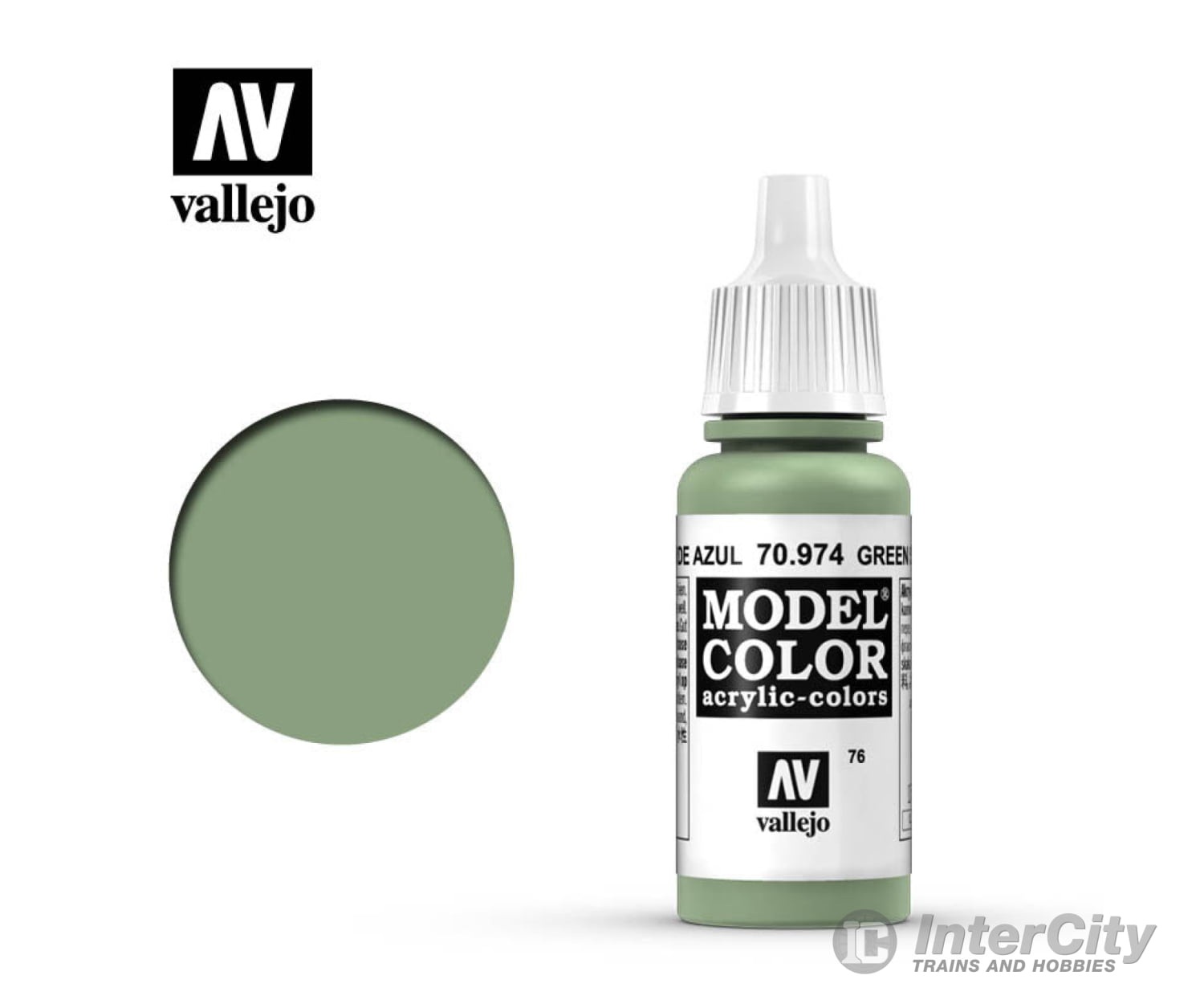 Vallejo 70.974 Model Color Green Sky 17ml - Default Title (CH-940-70974)