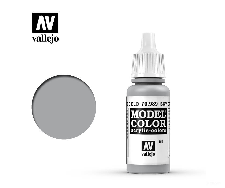 Vallejo 70.989 Model Color Sky Grey 17ml - Default Title (CH-940-70989)