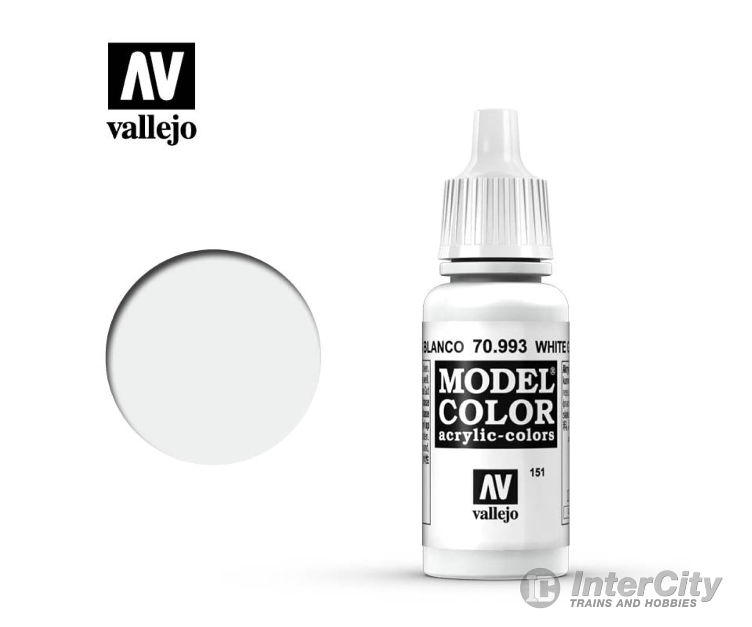 Vallejo 70.993 Model Color White Grey 17ml - Default Title (CH-940-70993)