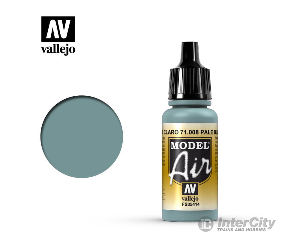 Vallejo 71.008 Model Air Pale Blue FS35414 17ml - Default Title (CH-940-71008)