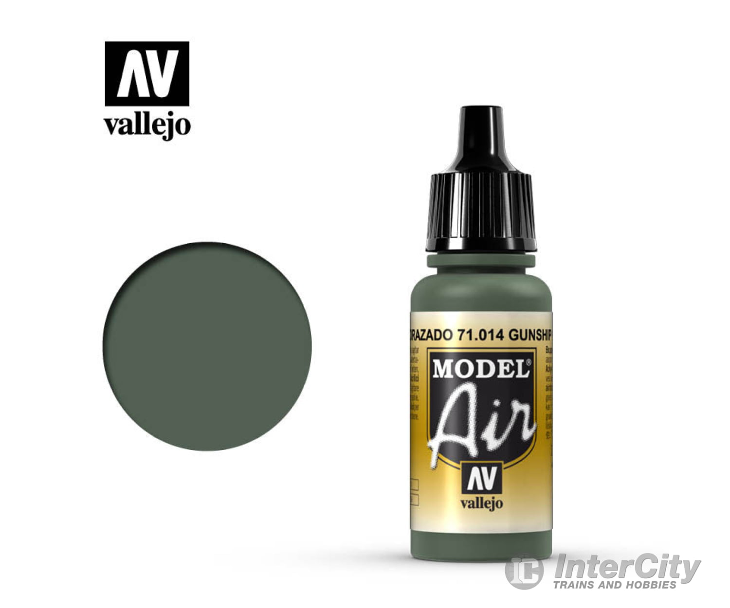 Vallejo 71.014 Model Air Gunship Green 17ml - Default Title (CH-940-71014)