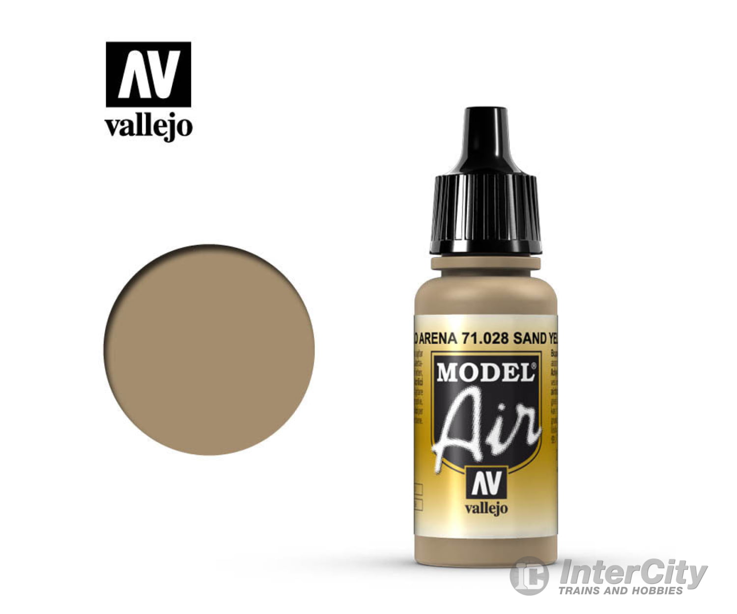 Vallejo 71.028 Model Air Sand Yellow 17ml - Default Title (CH-940-71028)