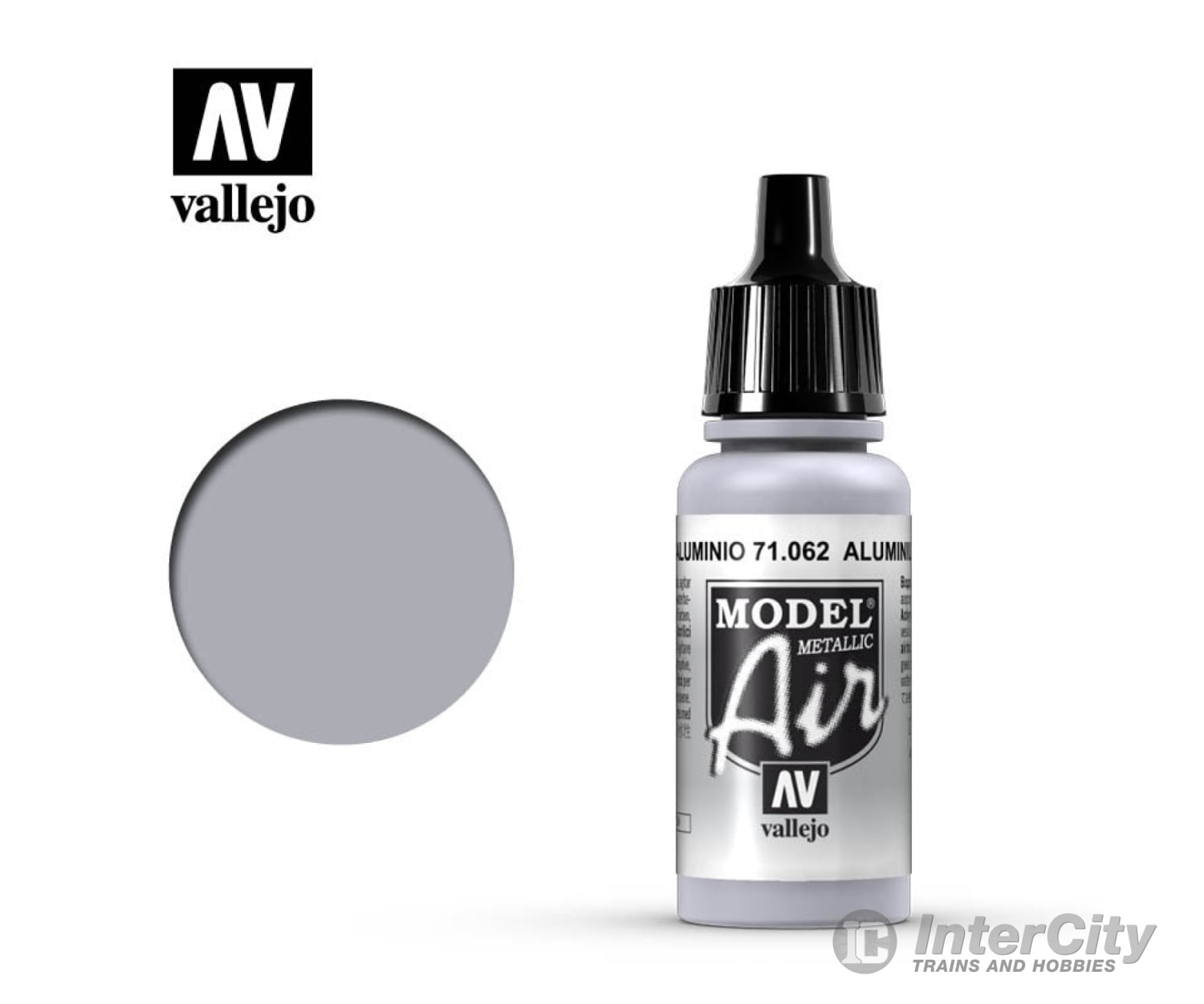 Vallejo 71.062 Model Air Aluminum (Metallic) 17ml - Default Title (CH-940-71062)