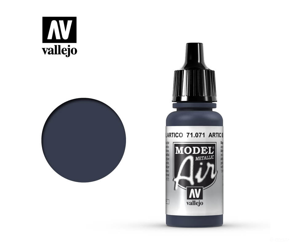 Vallejo 71.071 Model Air Arctic Blue (Metallic) 17ml - Default Title (CH-940-71071)