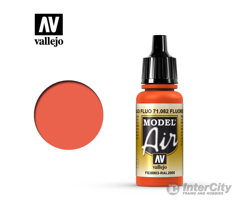 Vallejo 71.082 Model Air Fluorescent Red FS38903 RAL2005 17ml - Default Title (CH-940-71082)