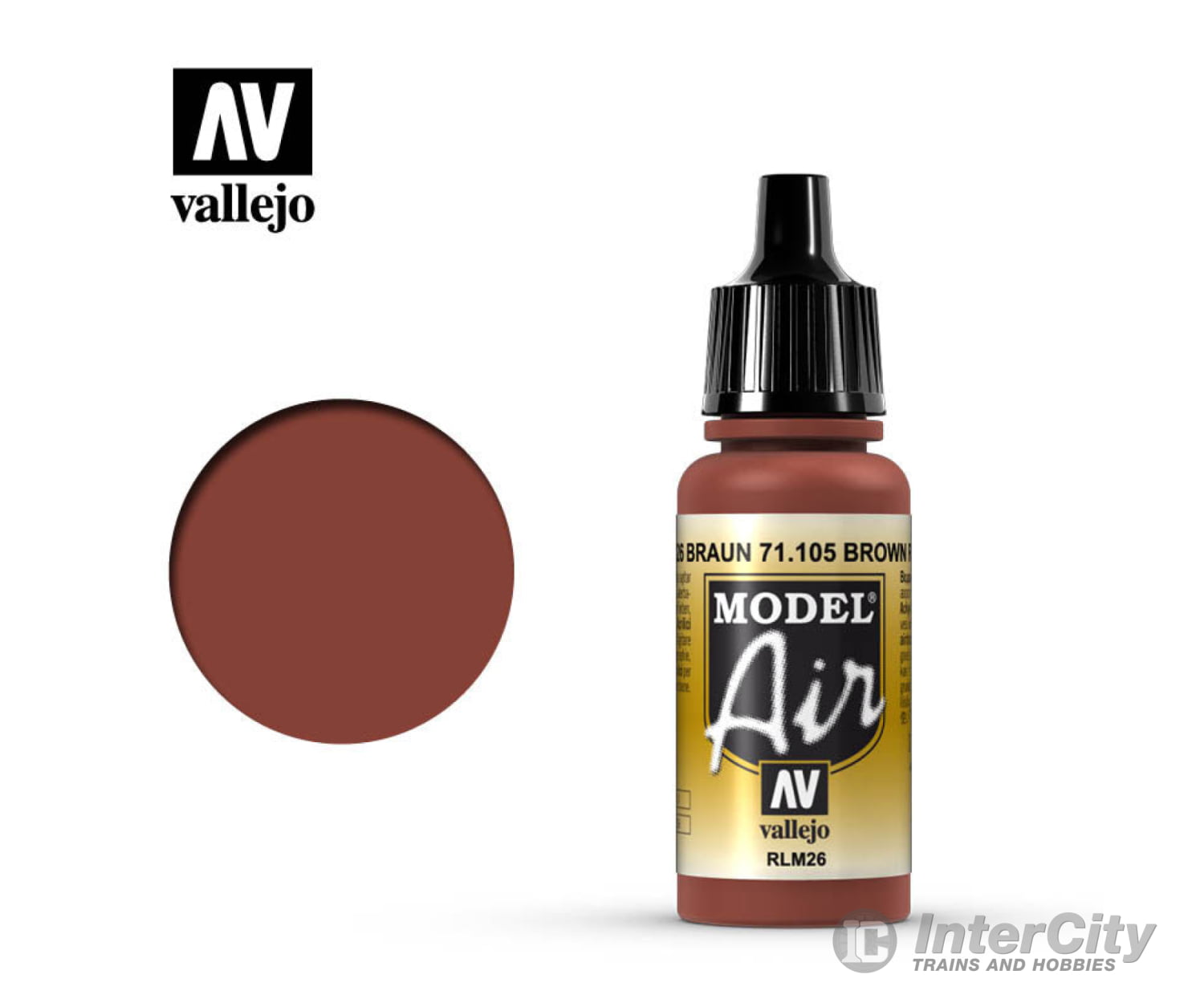 Vallejo 71.105 Model Air Brown RLM26 17ml - Default Title (CH-940-71105)