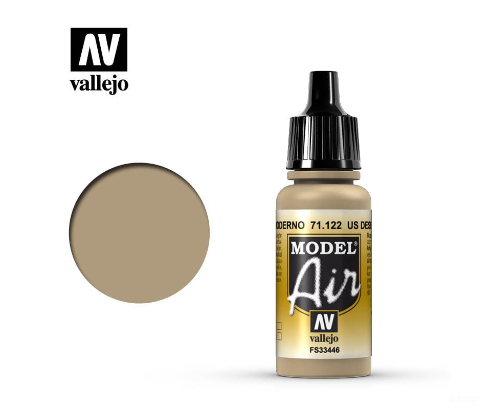 Vallejo 71.122 Model Air Us Desert Armour 686 FS33446 17ml - Default Title (CH-940-71122)