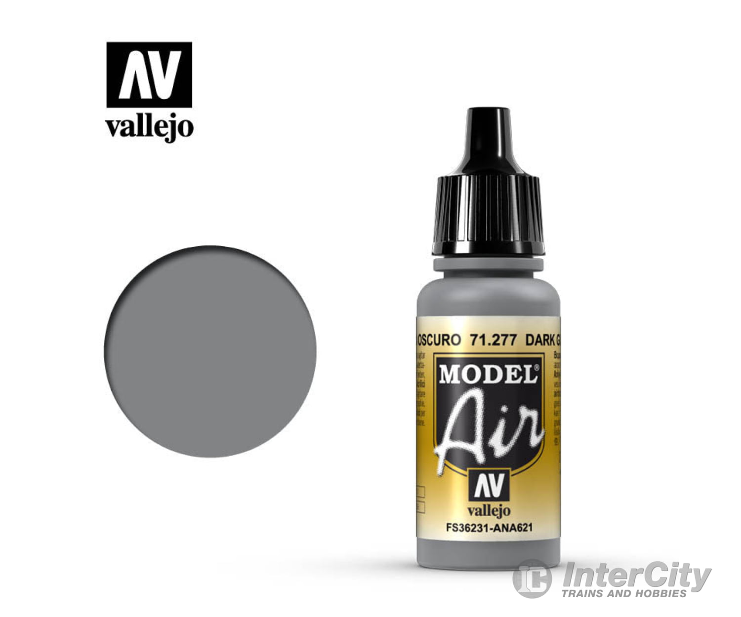 Vallejo 71.277 Model Air Dark Gull Grey FS36231 ana621 17ml - Default Title (CH-940-71277)