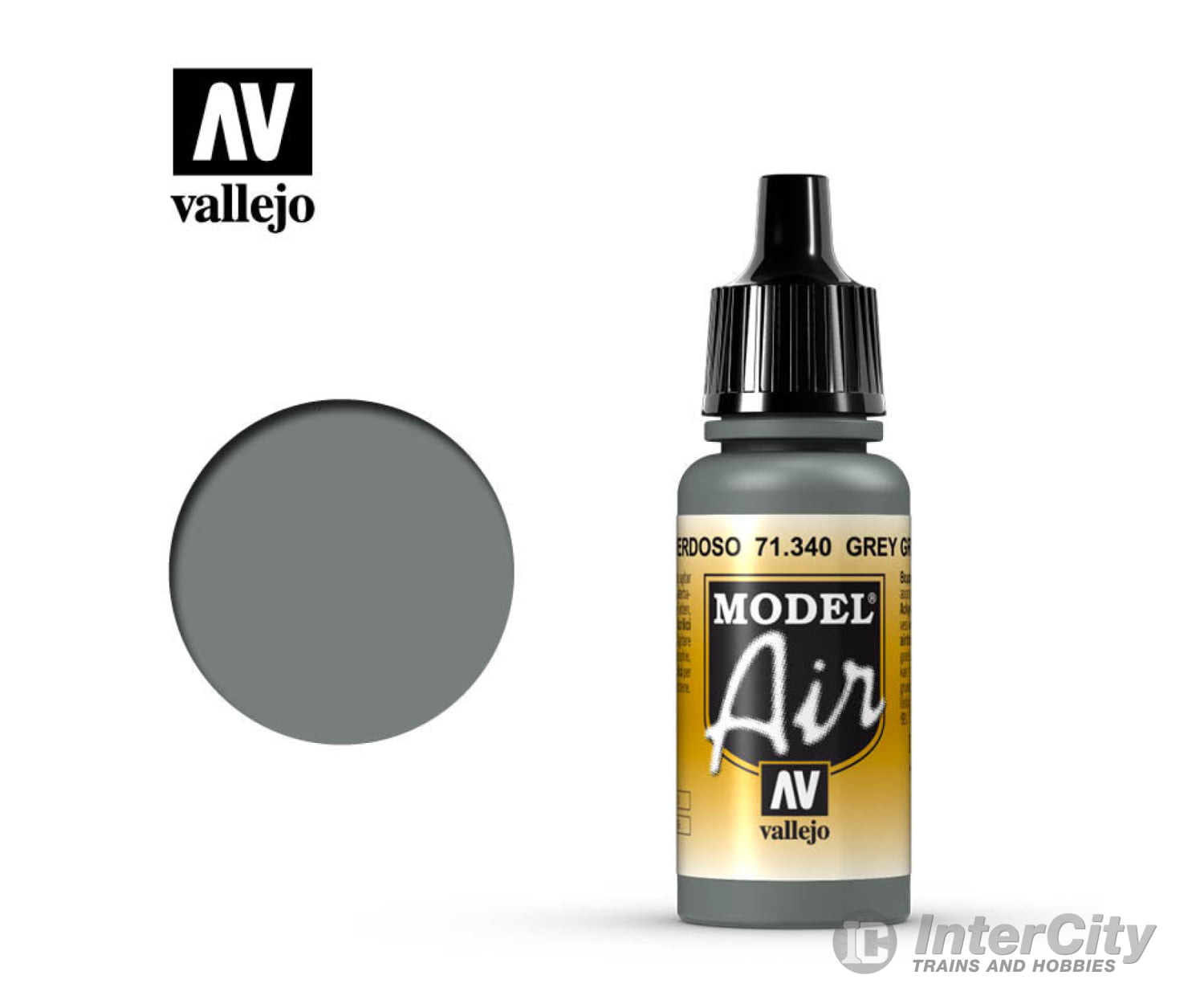 Vallejo 71.340 Model Air Grey Green 17ml - Default Title (CH-940-71340)