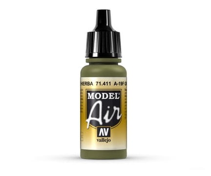 Vallejo 71.411 Model Air A-19f Grass Green 17ml - Default Title (CH-940-71411)