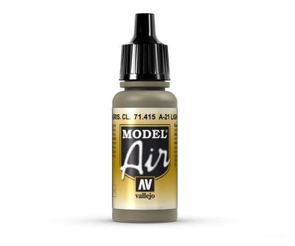 Vallejo 71.415 Model Air A-21 Light Greyish Brown 17ml - Default Title (CH-940-71415)
