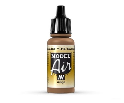 Vallejo 71.416 Model Air Ija Dark Beige 17ml - Default Title (CH-940-71416)