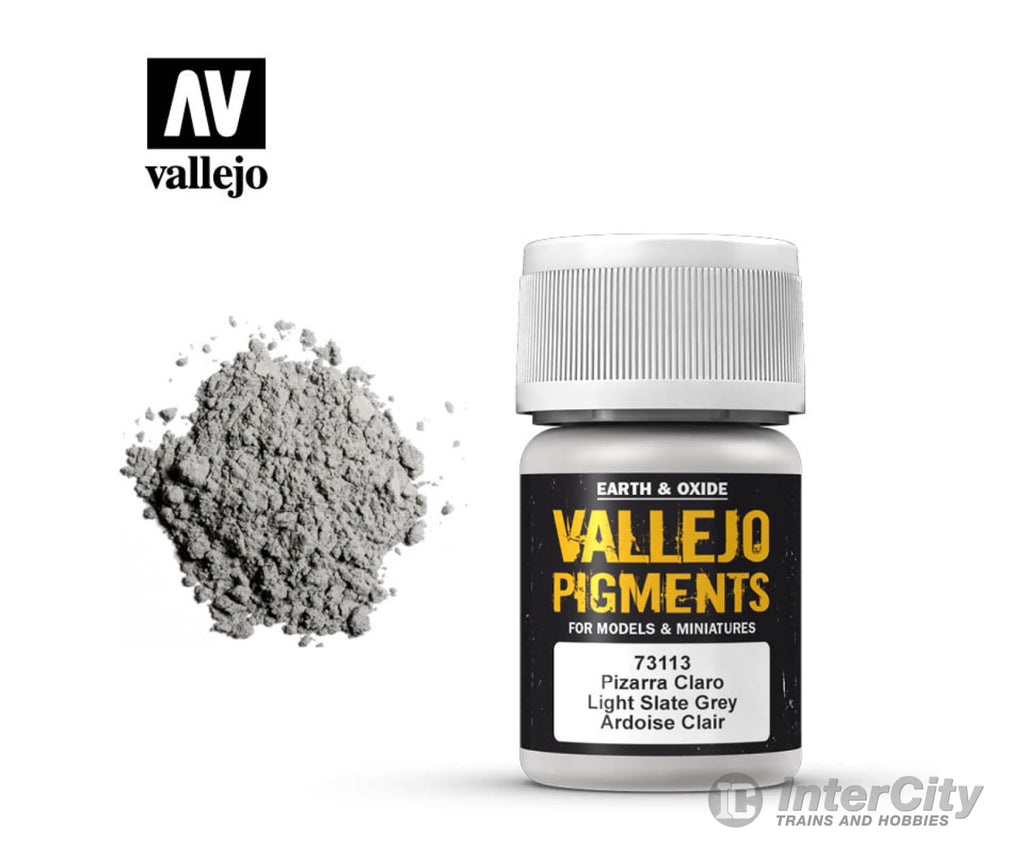 Vallejo 73.113 Light Slate Grey Pigment 30Ml Weathering