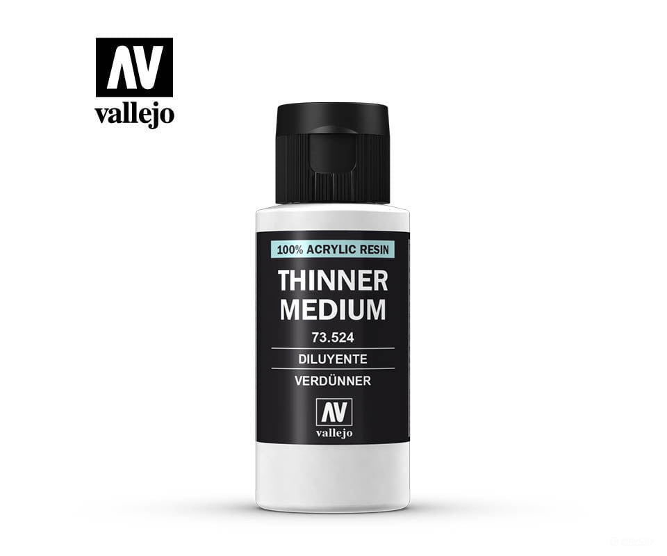 Vallejo 73.524 Thinner Medium 60Ml - Default Title (CH-940-T73524)
