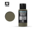Vallejo 73.608 Surface Primer - Acrylic- u.s. Olive Drab - 60ml - Default Title (CH-940-73608)