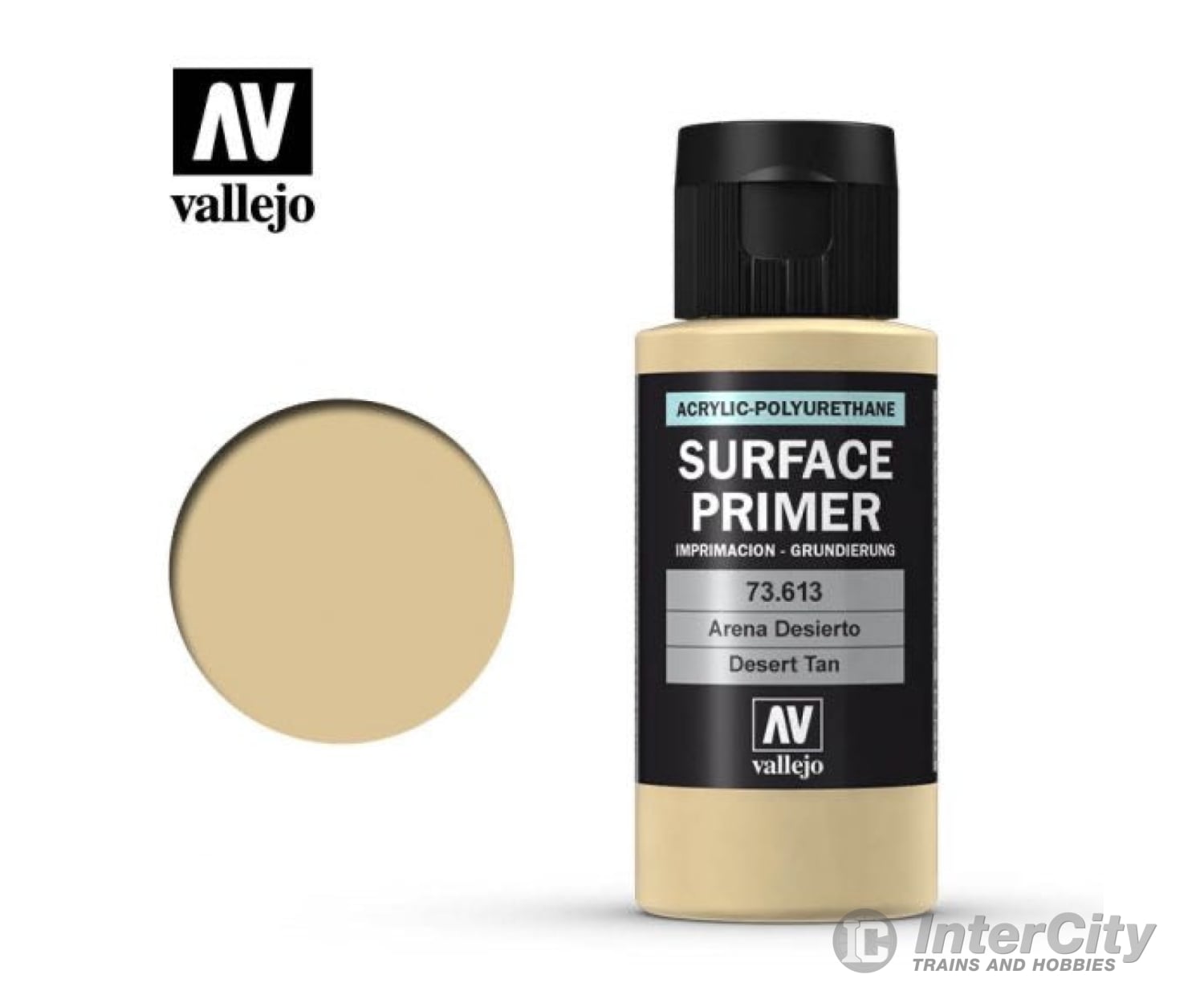 Vallejo 73.613 Surface Primer - Acrylic- Desert Tan Base - 60ml - Default Title (CH-940-73613)