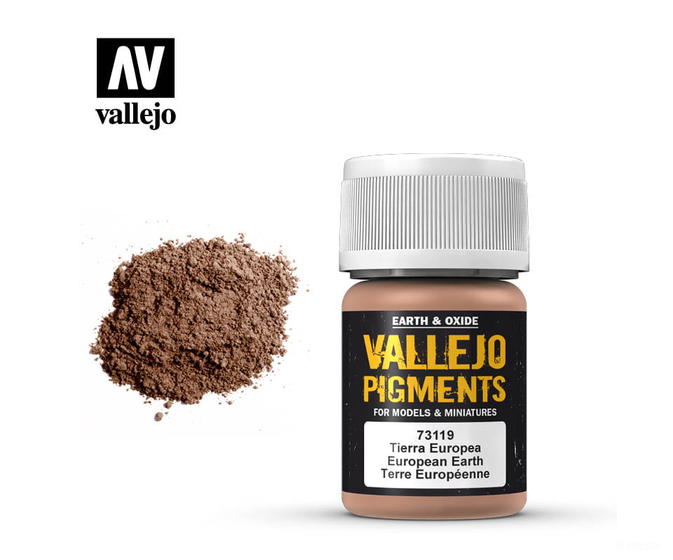 Vallejo 73119 Pigments 73.119 European Earth Weathering