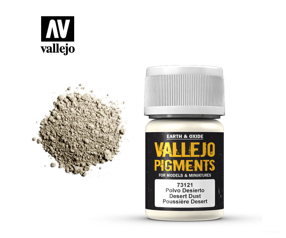 Vallejo 73121 Pigments Desert Dust 30 Ml Weathering
