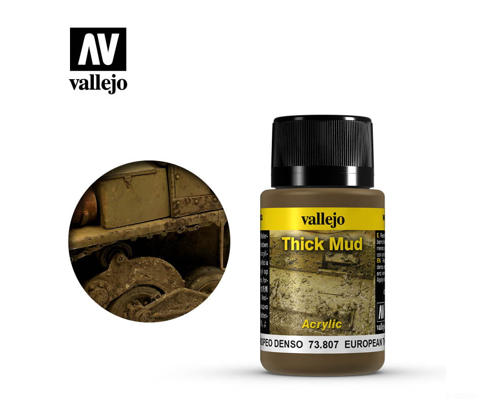 Vallejo 73807 Thick Mud: European Mud Weathering