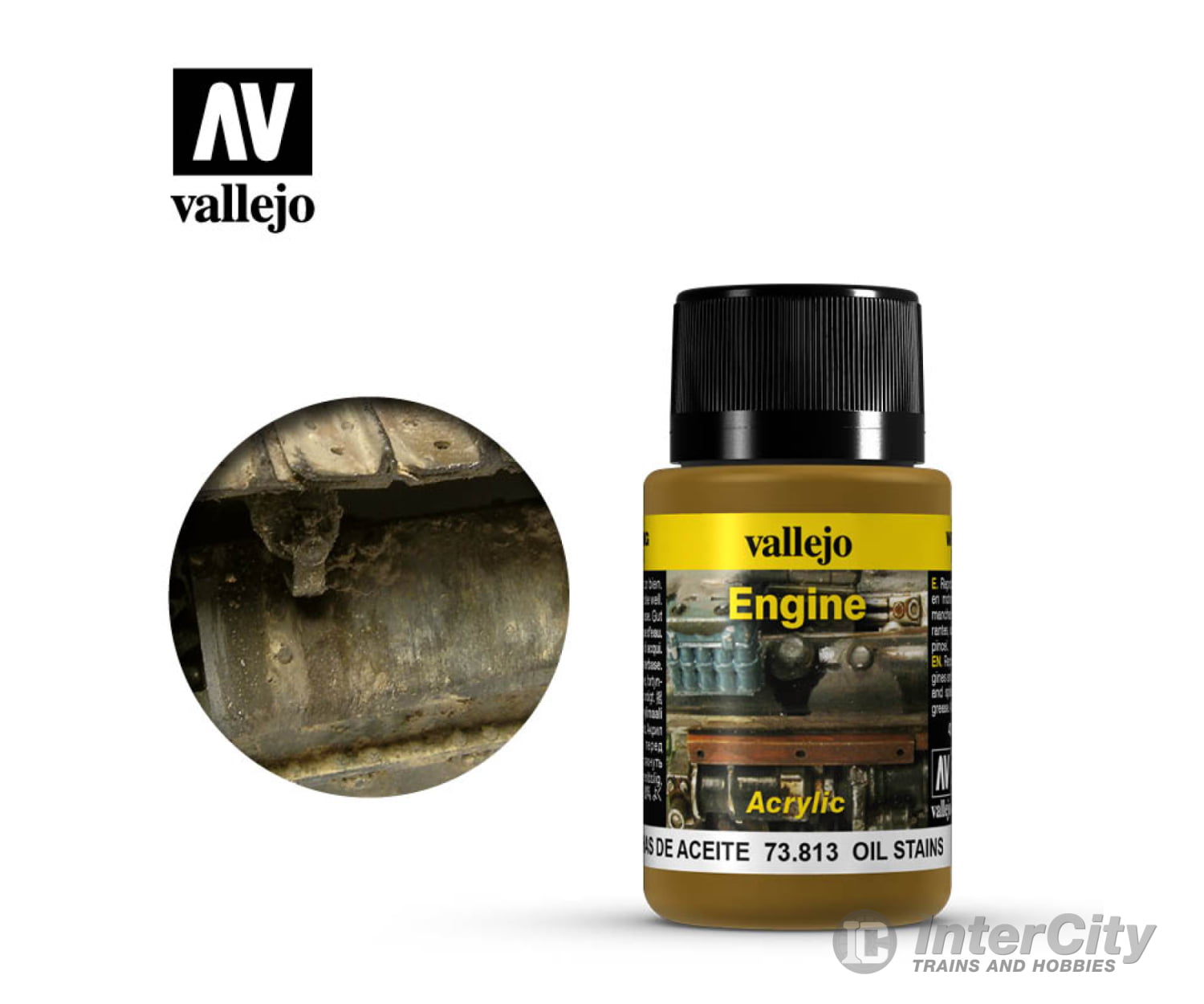 Vallejo 73813 Weathering Effect 73.813 Oil Stains Engine