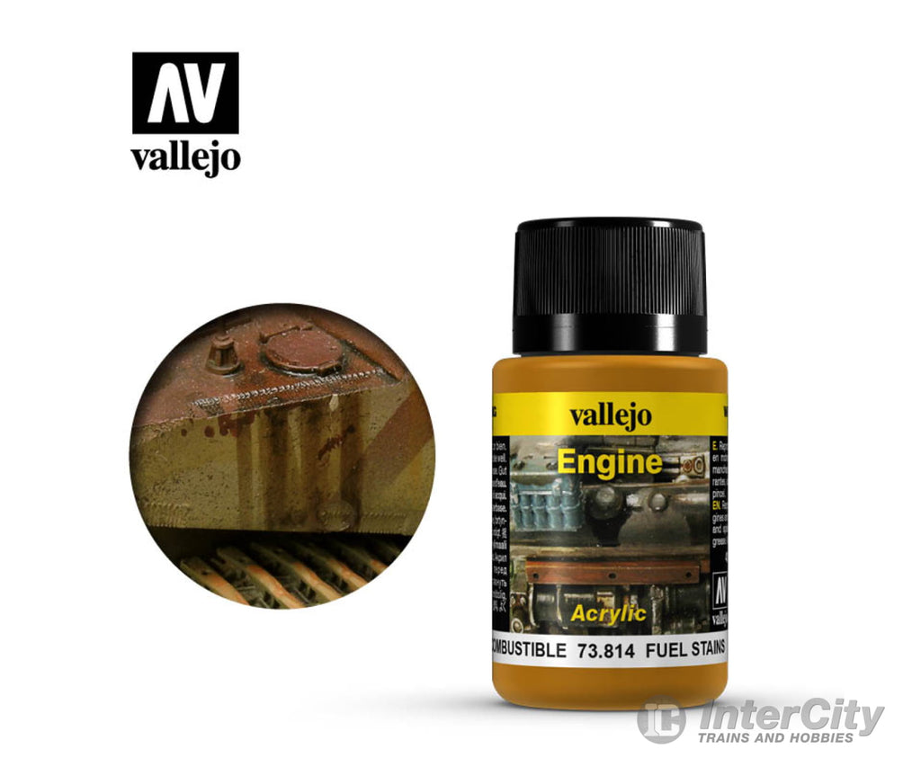 Vallejo 73814 Weathering Effect 73.814 Fuel Stains Engine