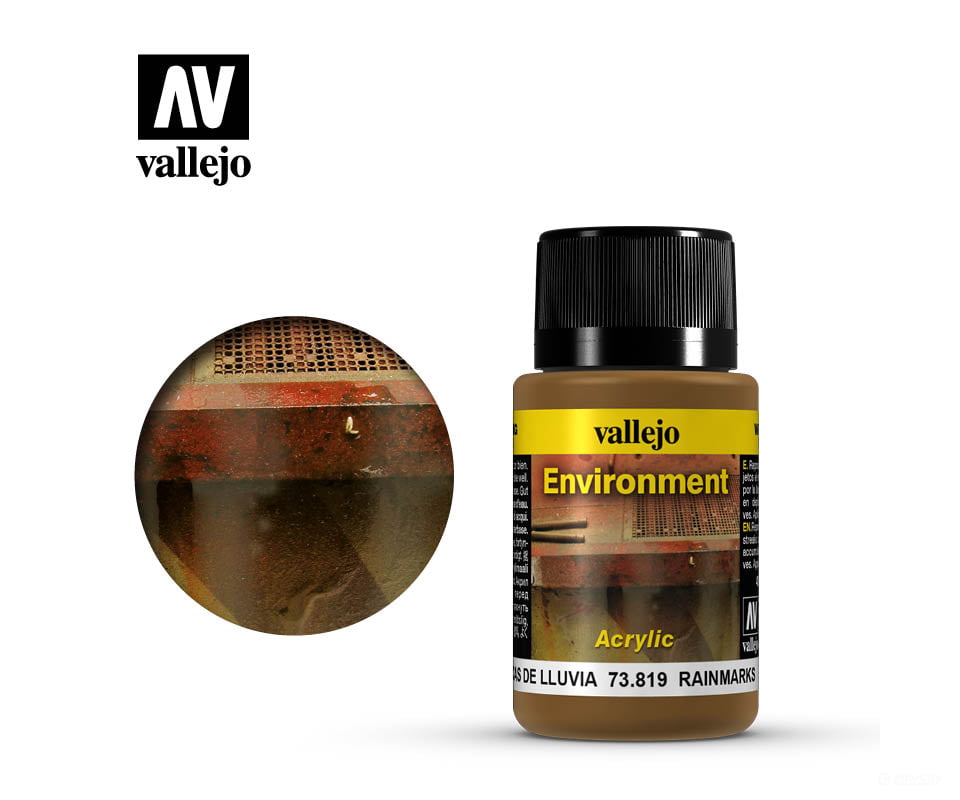 Vallejo 73819 Environment Effects: Rain Marks Weathering