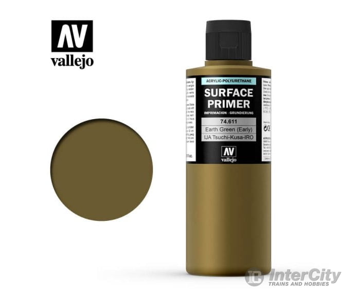 Vallejo 74.611 Surface Primer - Acrylic- Ija Tutikusa-Iro - 200ml - Default Title (CH-940-74611)