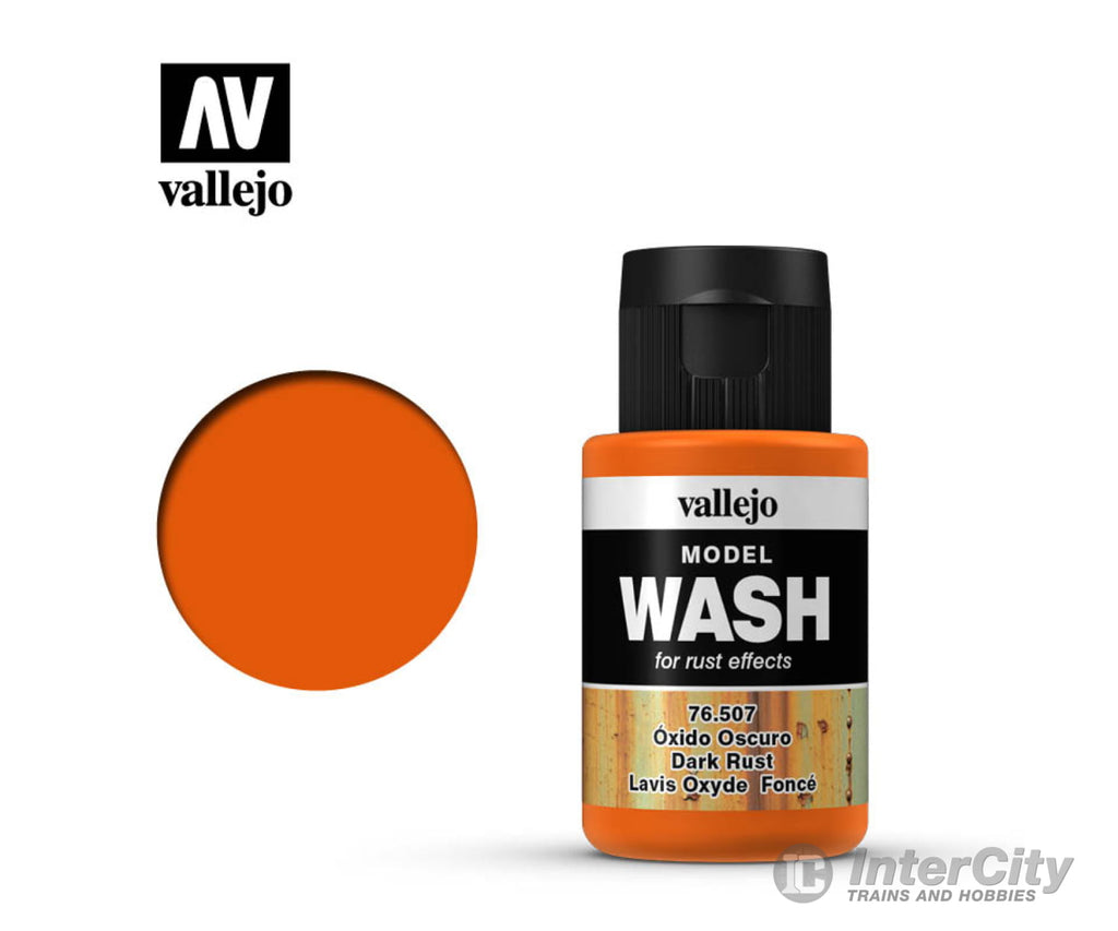 Vallejo 76.507 Dark Rust Wash 35Ml Weathering