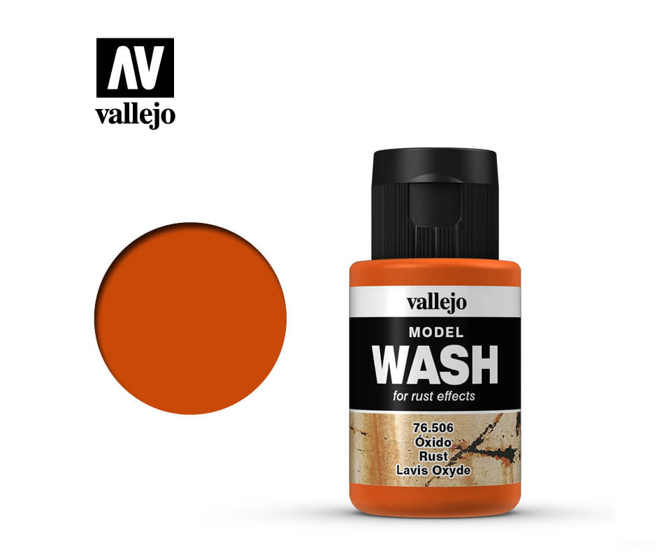 Vallejo 76506 506 Rust Wash 35Ml Weathering