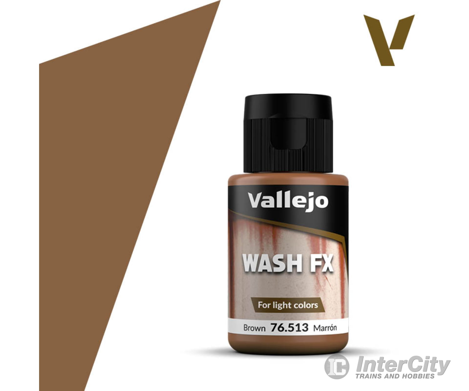 Vallejo 76513 514 Brown Wash 35Ml Weathering