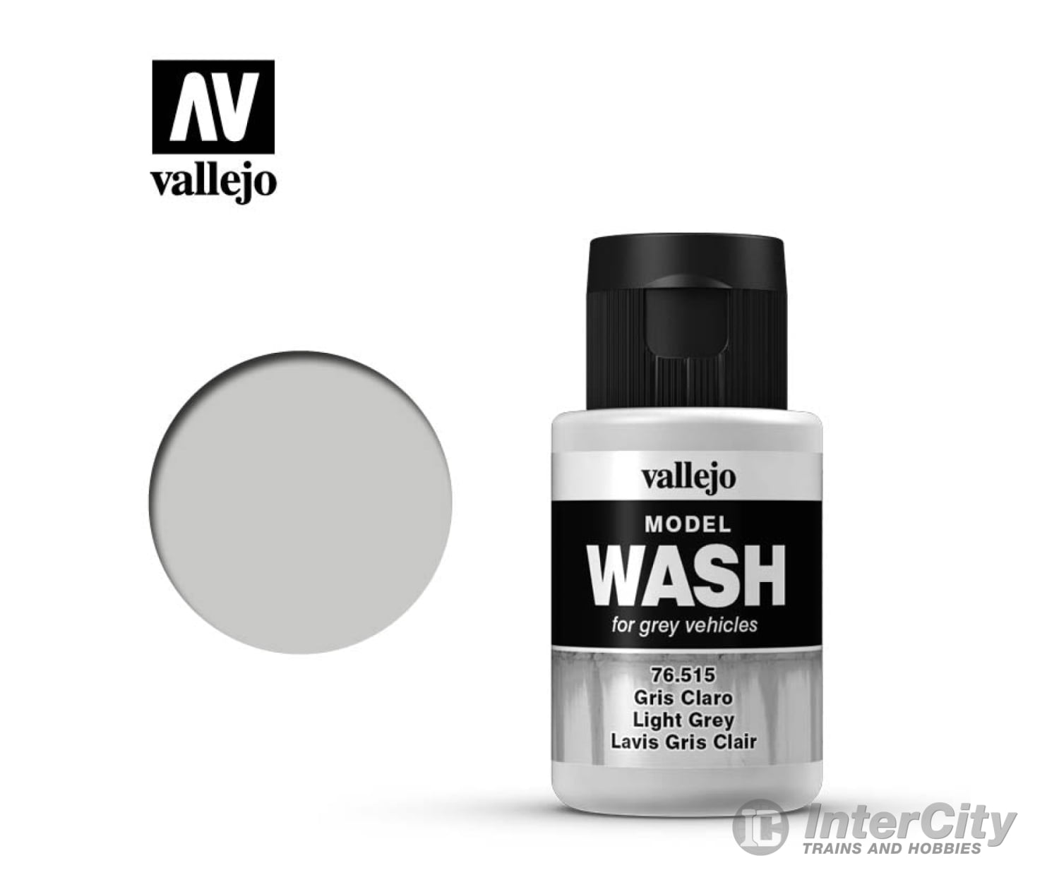 Vallejo 76515 Light Grey Wash 35Ml Weathering