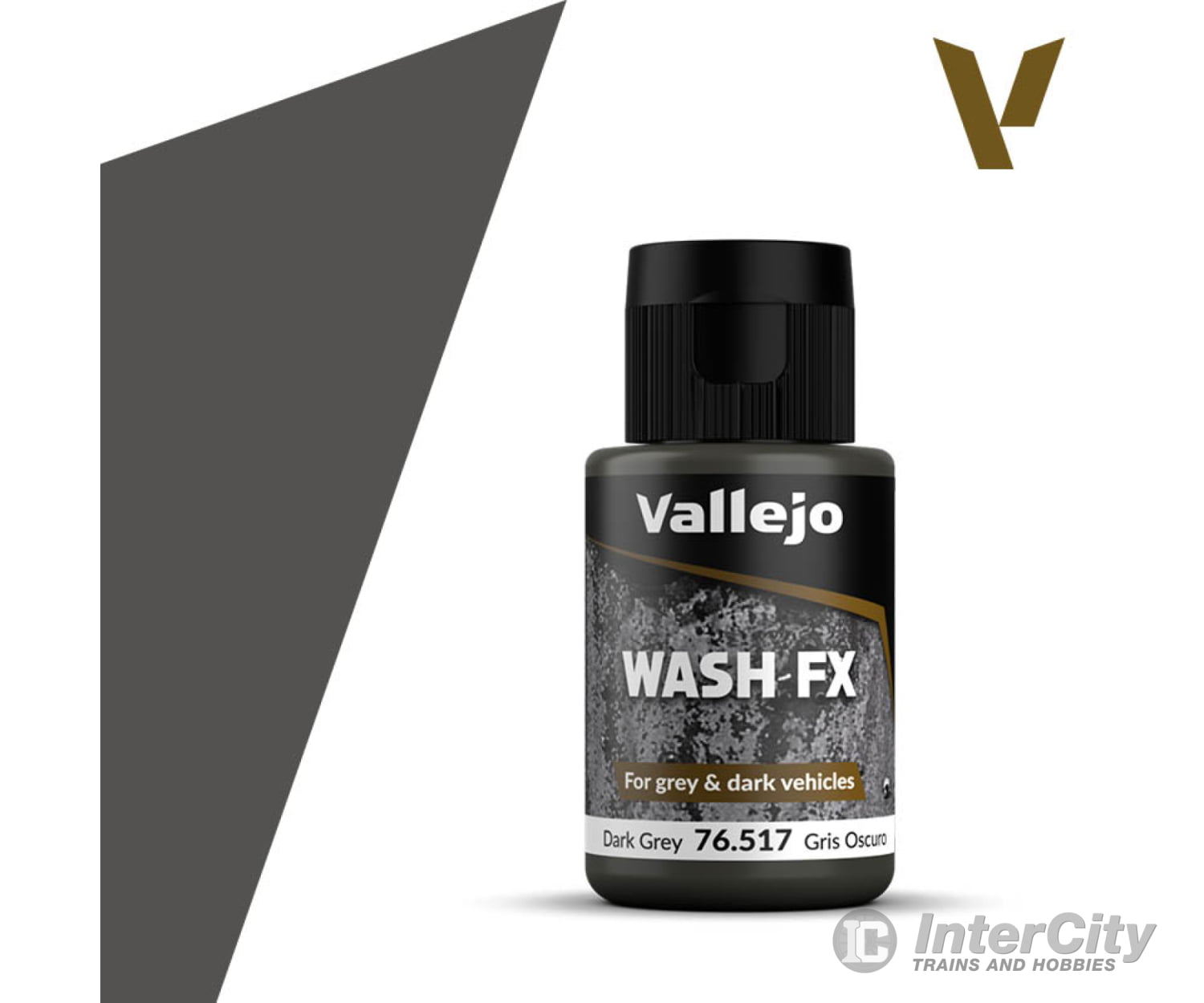 Vallejo 76517 Model Wash 35Ml - Dark Grey Weathering