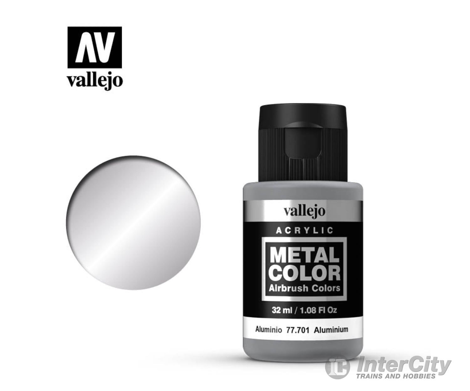 Vallejo 77701 Metal Color 77.701 Aluminium Paint