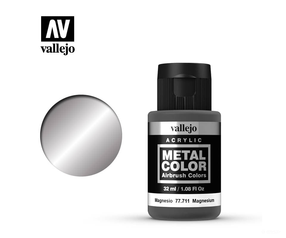Vallejo 77711 Metal Color 77.711 Magnesium Paint