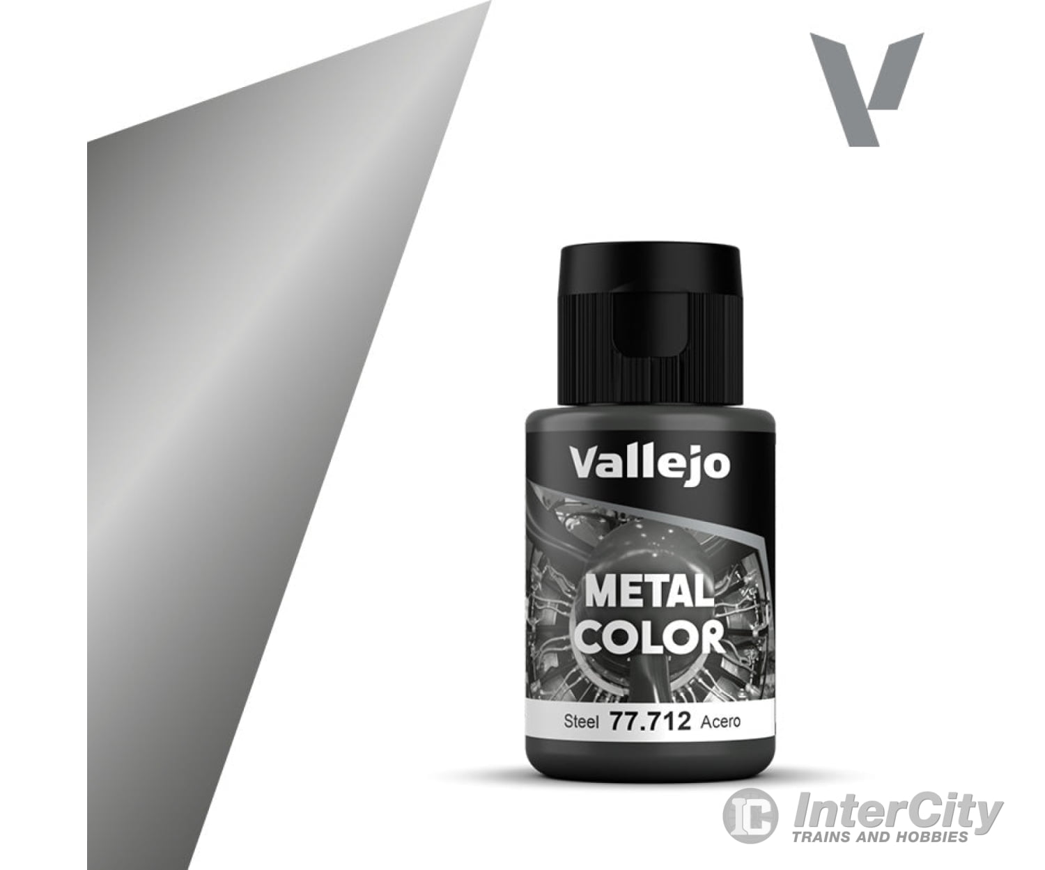 Vallejo 77712 77.712 Metal Color Steel 32Ml Paint