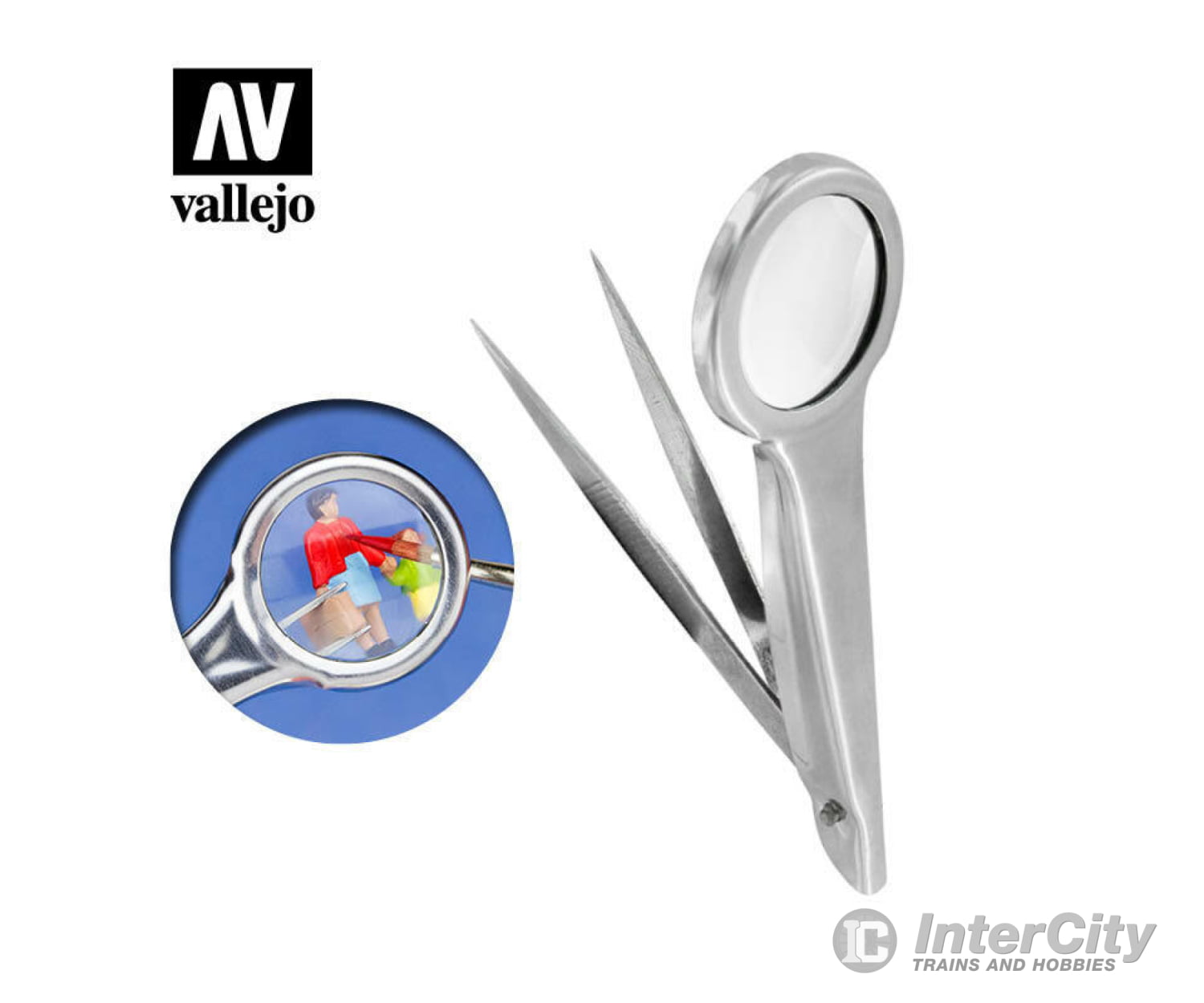 Vallejo 93030 Acrylicos - Magnifier Modelling Tweezers Tools