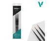 Vallejo B02990 Definition Brush Set - Detail Series 4/0 3/0 2/0 Tools