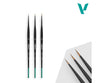 Vallejo B02990 Definition Brush Set - Detail Series 4/0 3/0 2/0 Tools