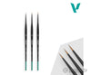Vallejo B02990 Definition Brush Set - Detail Series 4/0 3/0 2/0 Tools