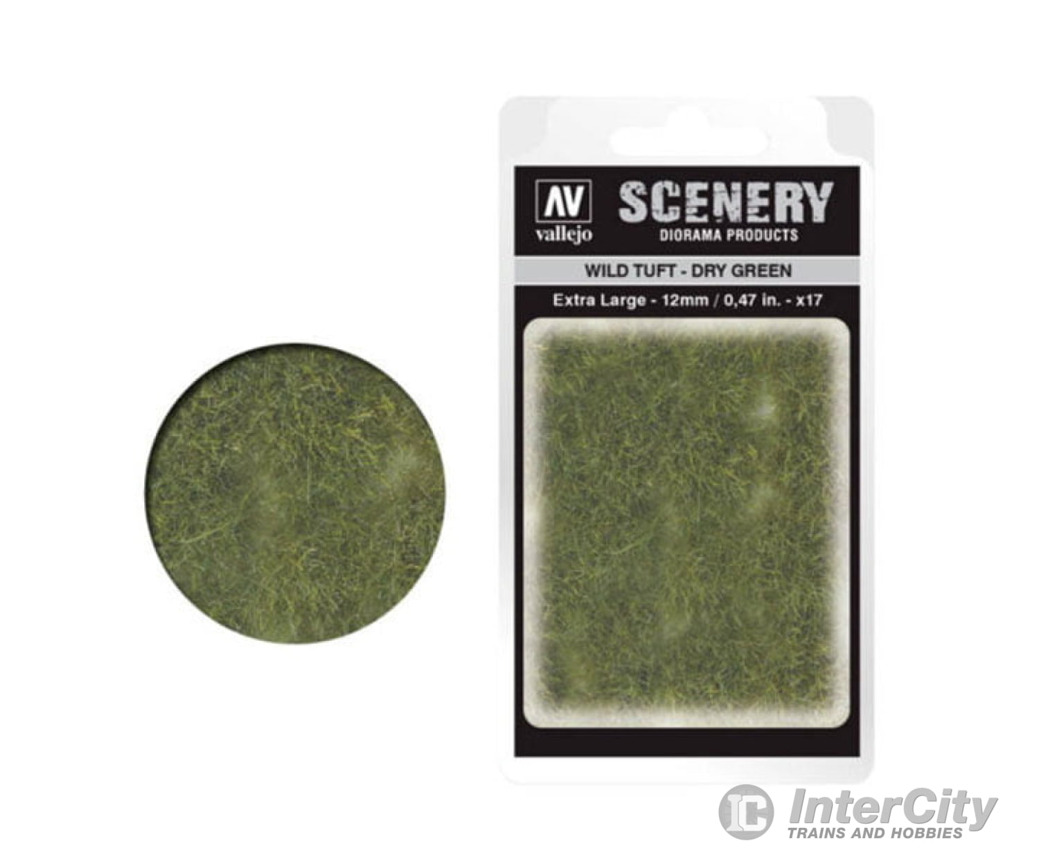 Vallejo Sc424 Wild Grass Tuft Dry Green X-Large 12Mm & Scenery Mats