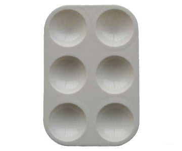 Vallejo Small Plastic Paint Palette (6 Wells) Tools