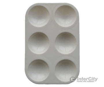 Vallejo Small Plastic Paint Palette (6 Wells) Tools