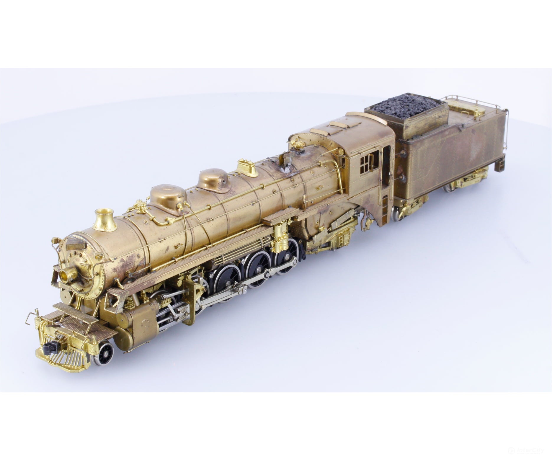Van Hobbies 2102S2a HO Brass Class S-2a 2-10-2 #5800 Steam Locomotive Canadian Pacific (CP) Analog DC - Locomotives