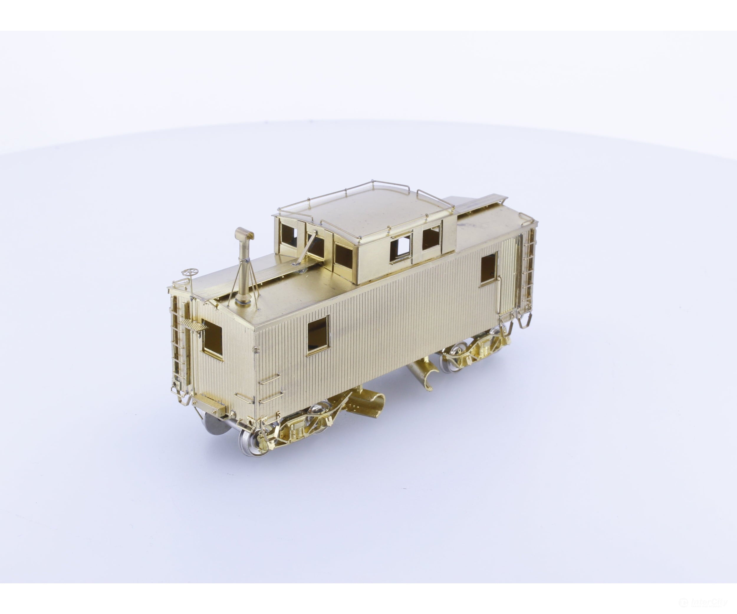 Van Hobbies 30FTWF HO Brass 30’ Wood Flanger Caboose Canadian Pacific (CP) - Freight Cars