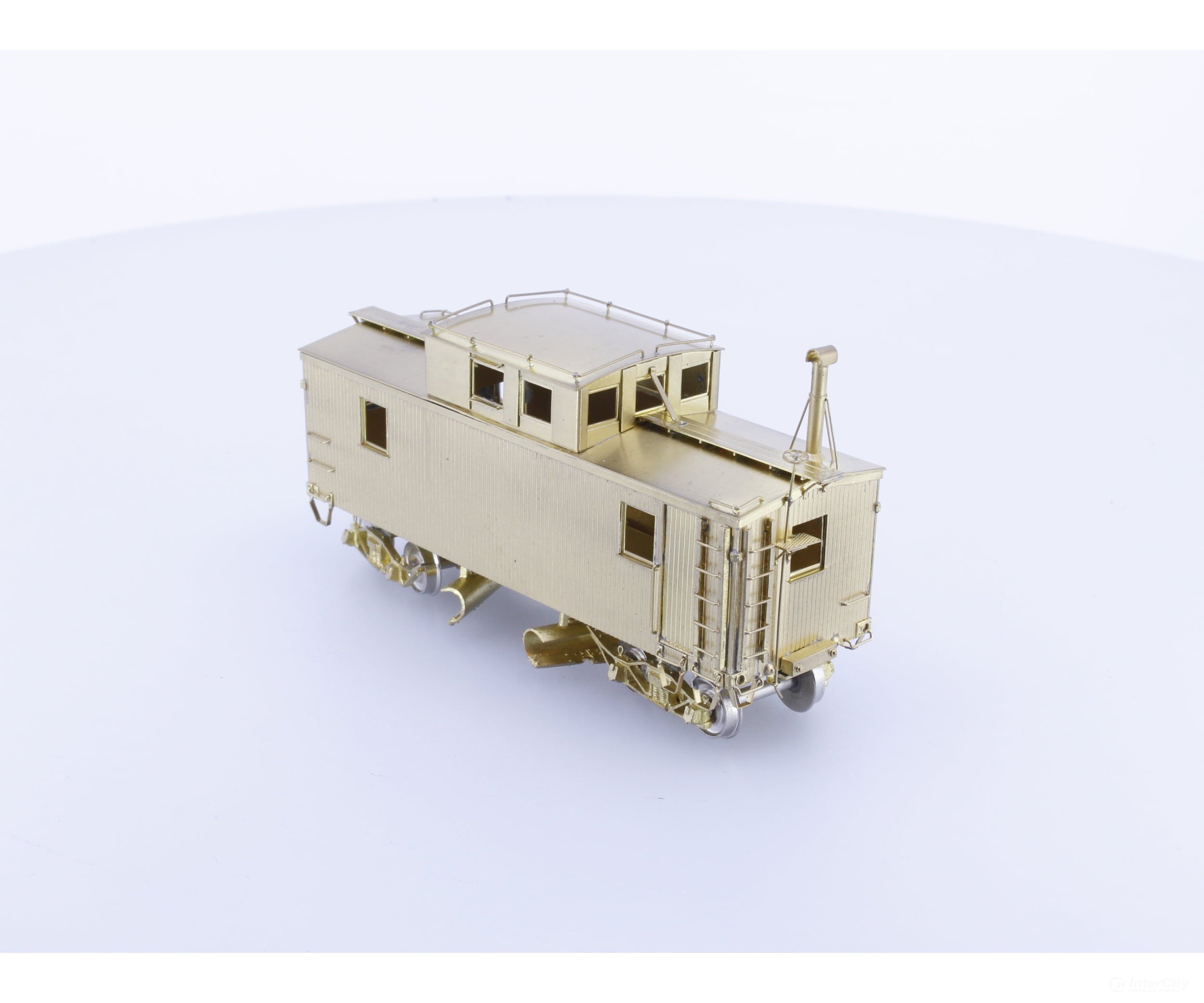 Van Hobbies 30FTWF HO Brass 30’ Wood Flanger Caboose Canadian Pacific (CP) - Freight Cars