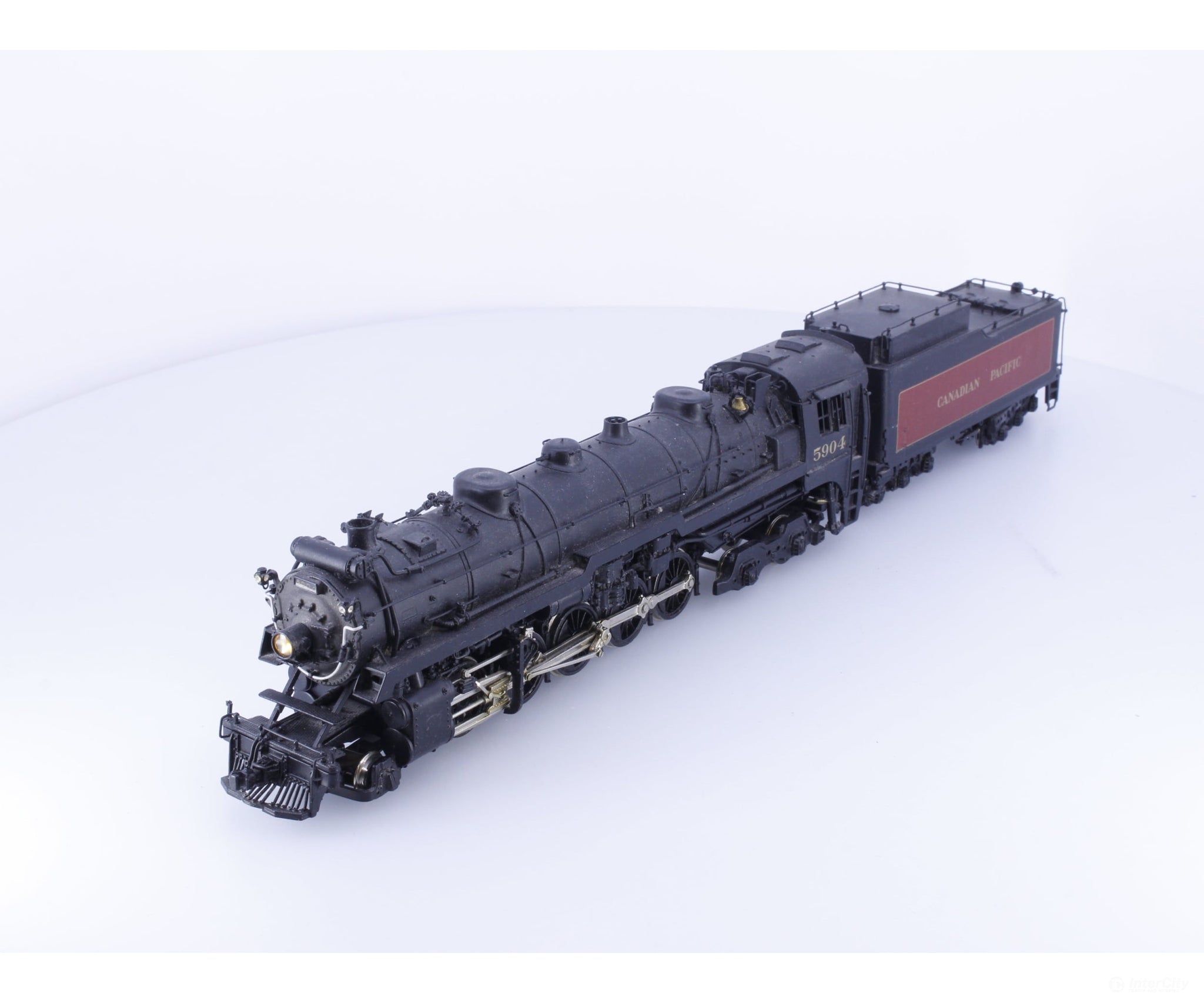 Van Hobbies 5904 HO Brass T-1c Selkirk 2-10-4 Steam Locomotive Canadian Pacific (CP) 5904 Analog DC - Locomotives