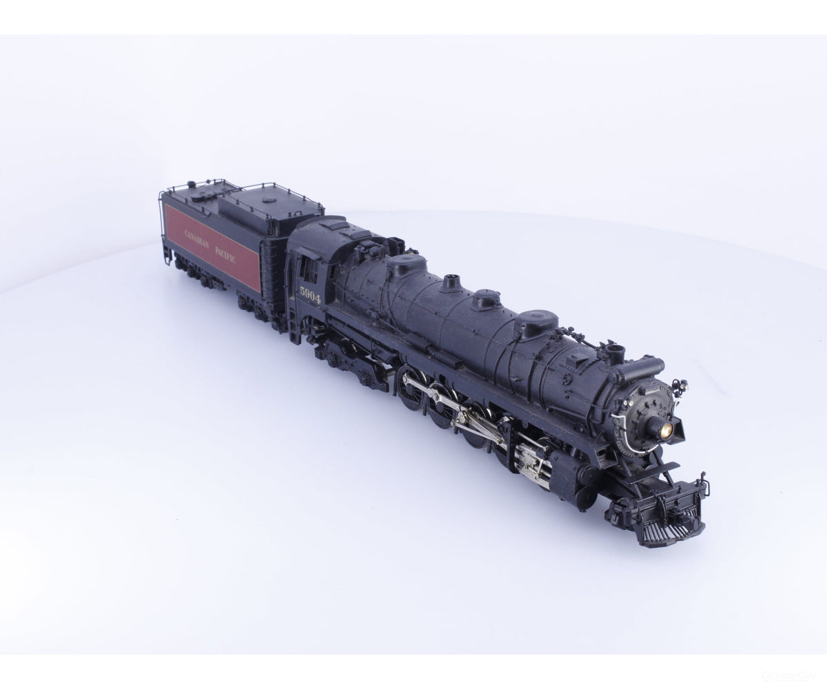 Van Hobbies 5904 HO Brass T-1c Selkirk 2-10-4 Steam Locomotive Canadian Pacific (CP) 5904 Analog DC - Locomotives