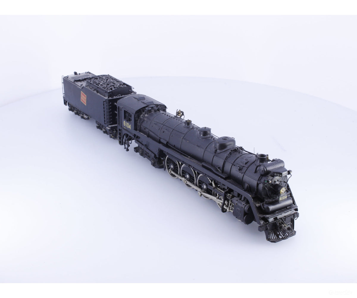 Van Hobbies 6104 HO Brass 4-8-4 U-2b,c Steam Locomotive Canadian National (CN) 6104 Analog DC - Locomotives