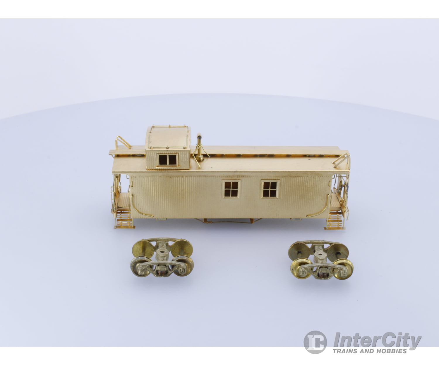 Van Hobbies Ho Brass Caboose Canadian National (Cn) Freight Cars