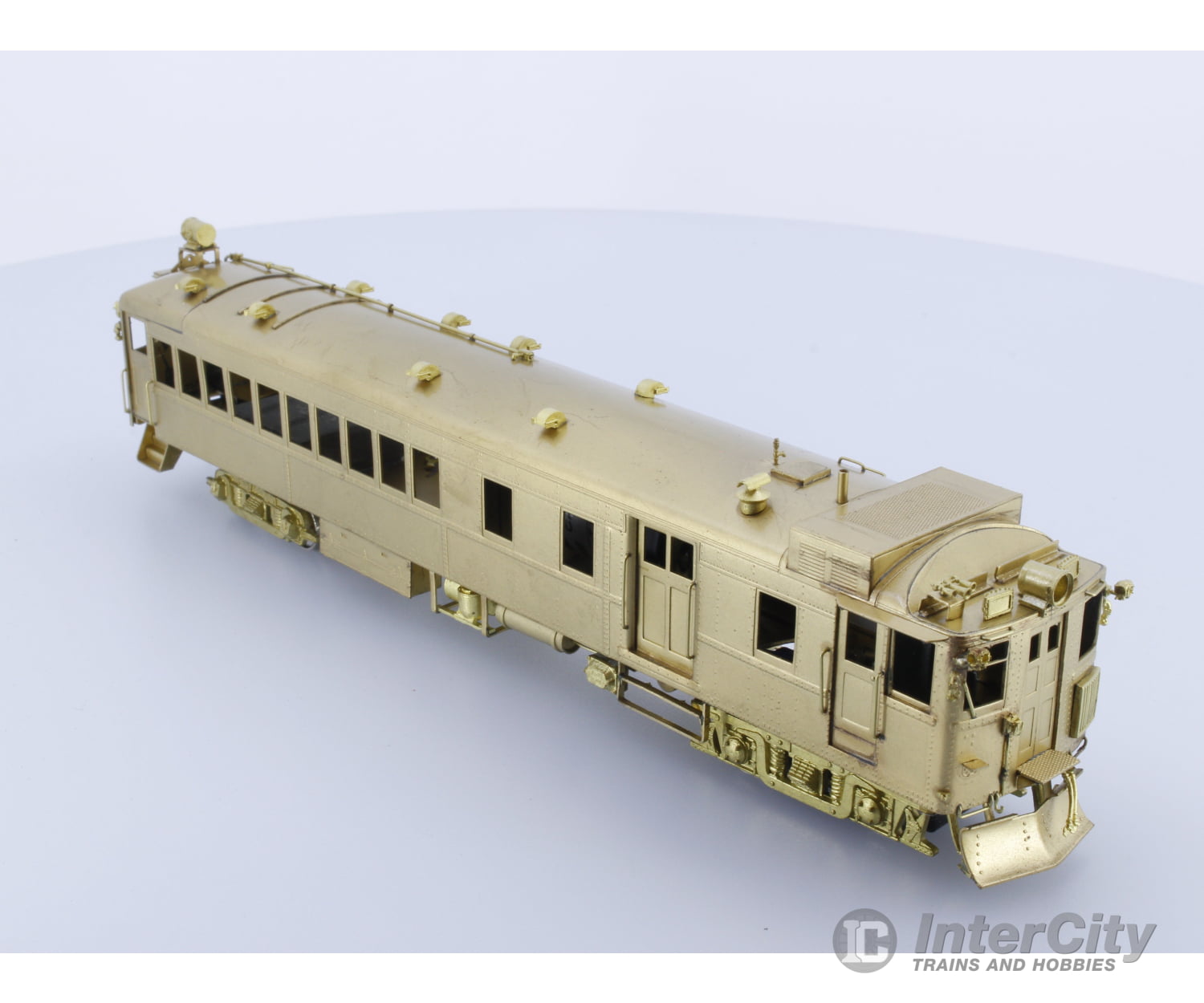 Van Hobbies Brass Ho Cnr E-60 Gas Electric Canadian National Analog Dc Locomotives